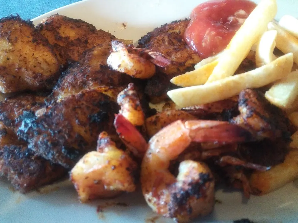 Blackened Catfish & Shrimp