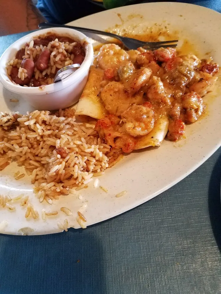 Seafood Enchiladas